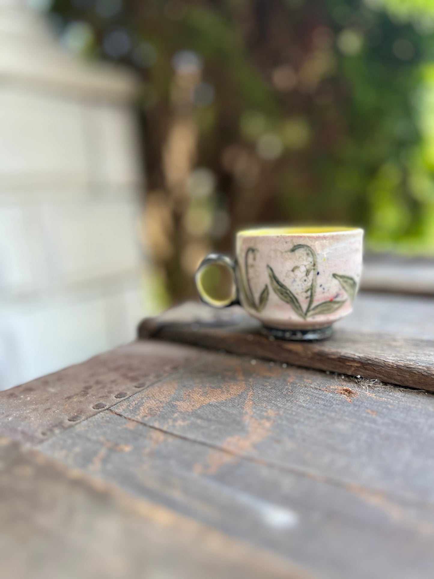 Lily of the Valley Espresso Cup
