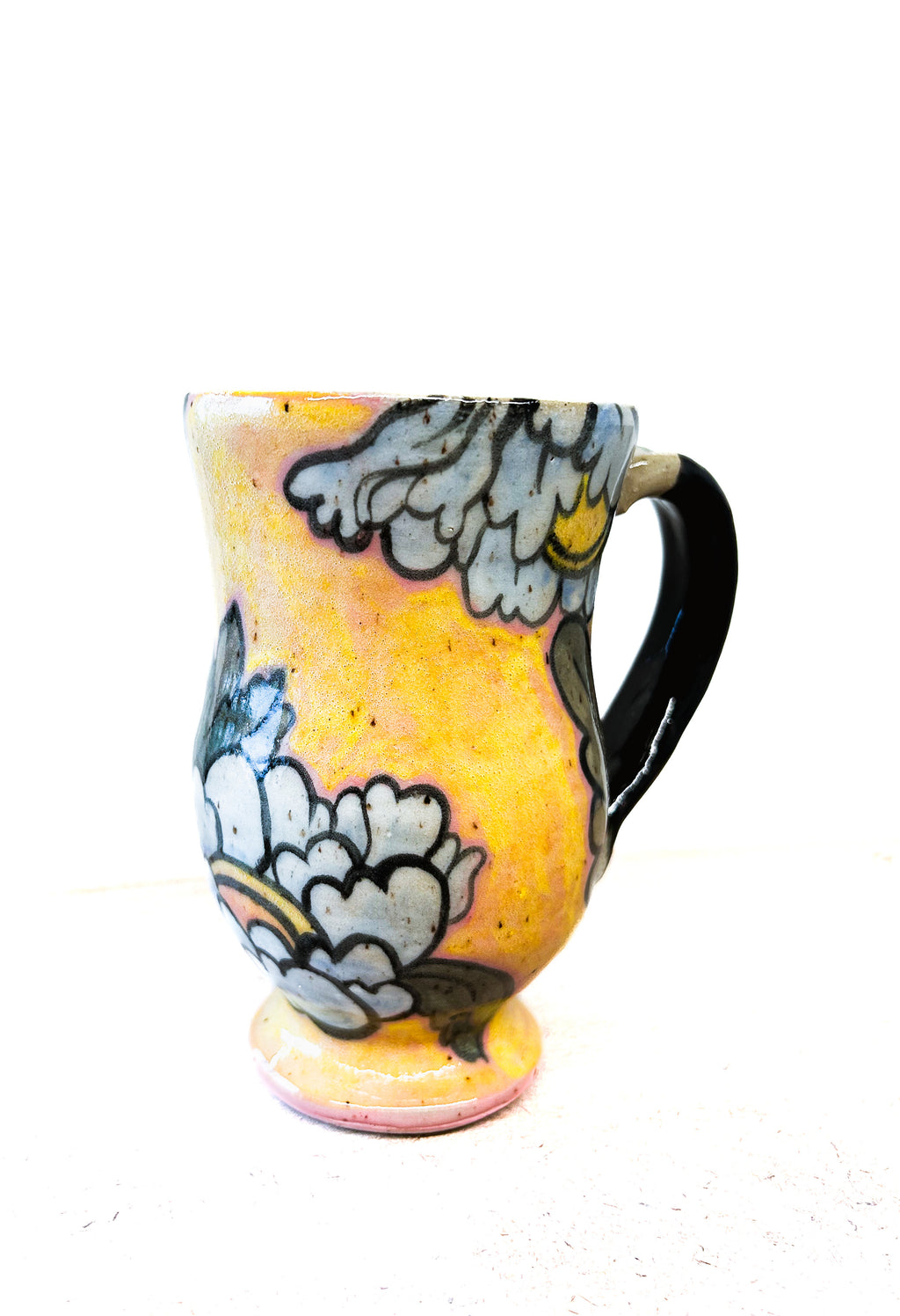 Custom Hand-Painted Porcelain Mug | Personalized Ceramic Coffee Cup | Dishwasher & Food Safe Artware