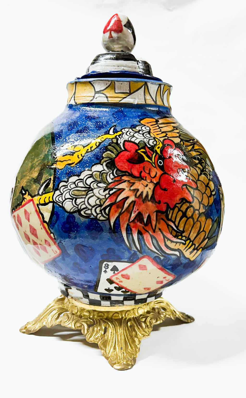 The Gamble (Chicken Centerpiece Jar)