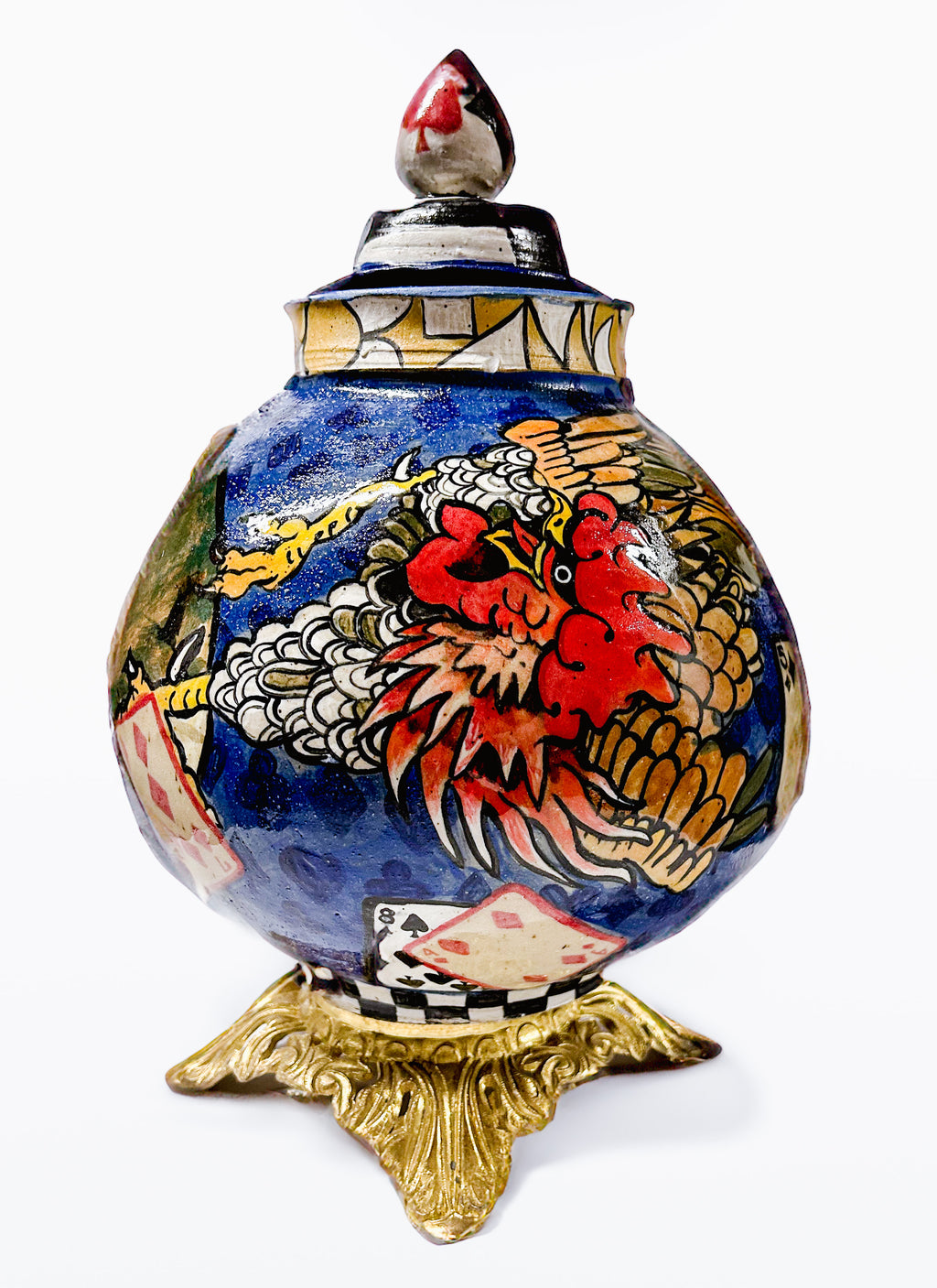 The Gamble (Chicken Centerpiece Jar)