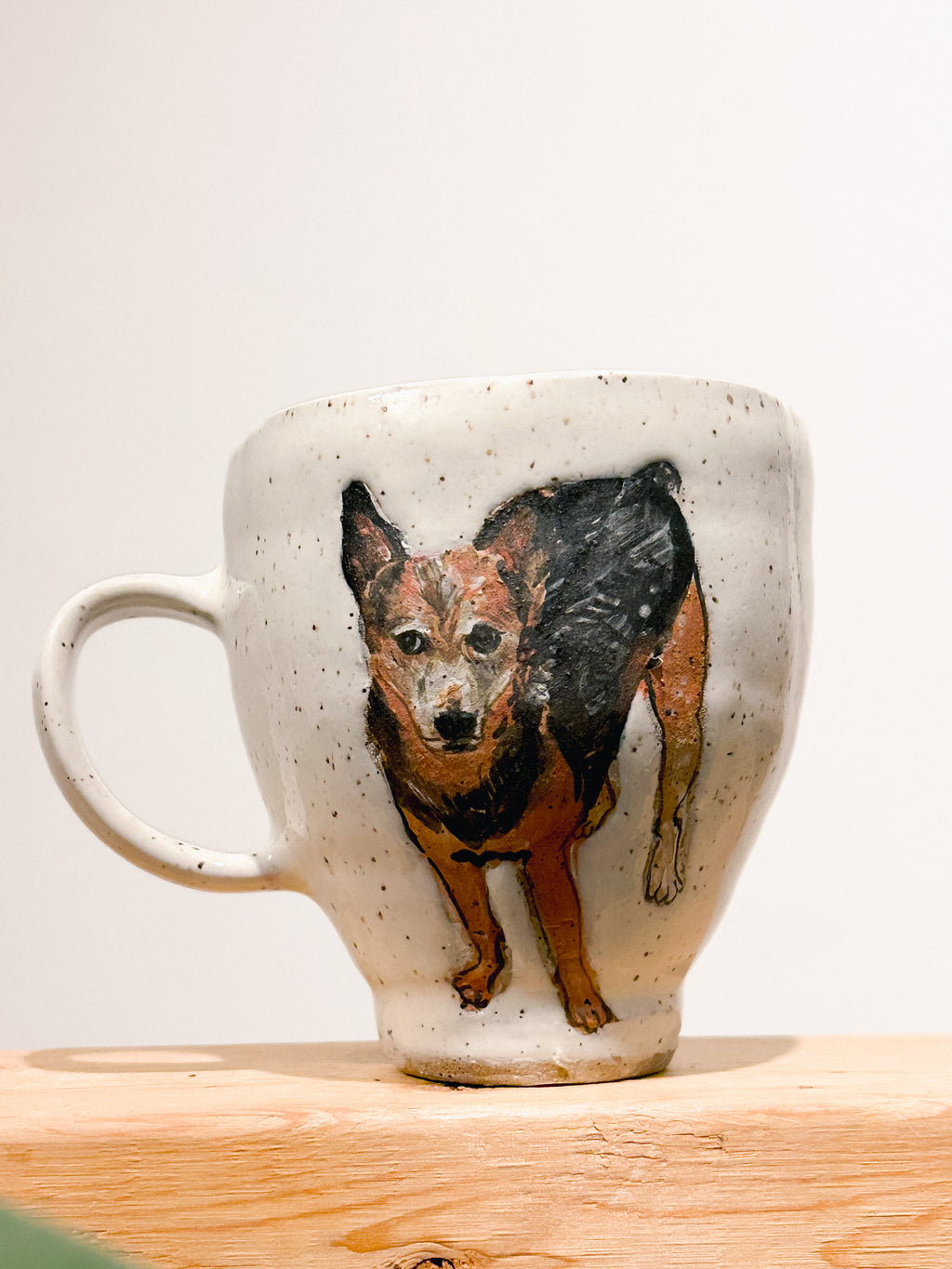 Custom Hand-Painted Porcelain Mug | Personalized Ceramic Coffee Cup | Dishwasher & Food Safe Artware