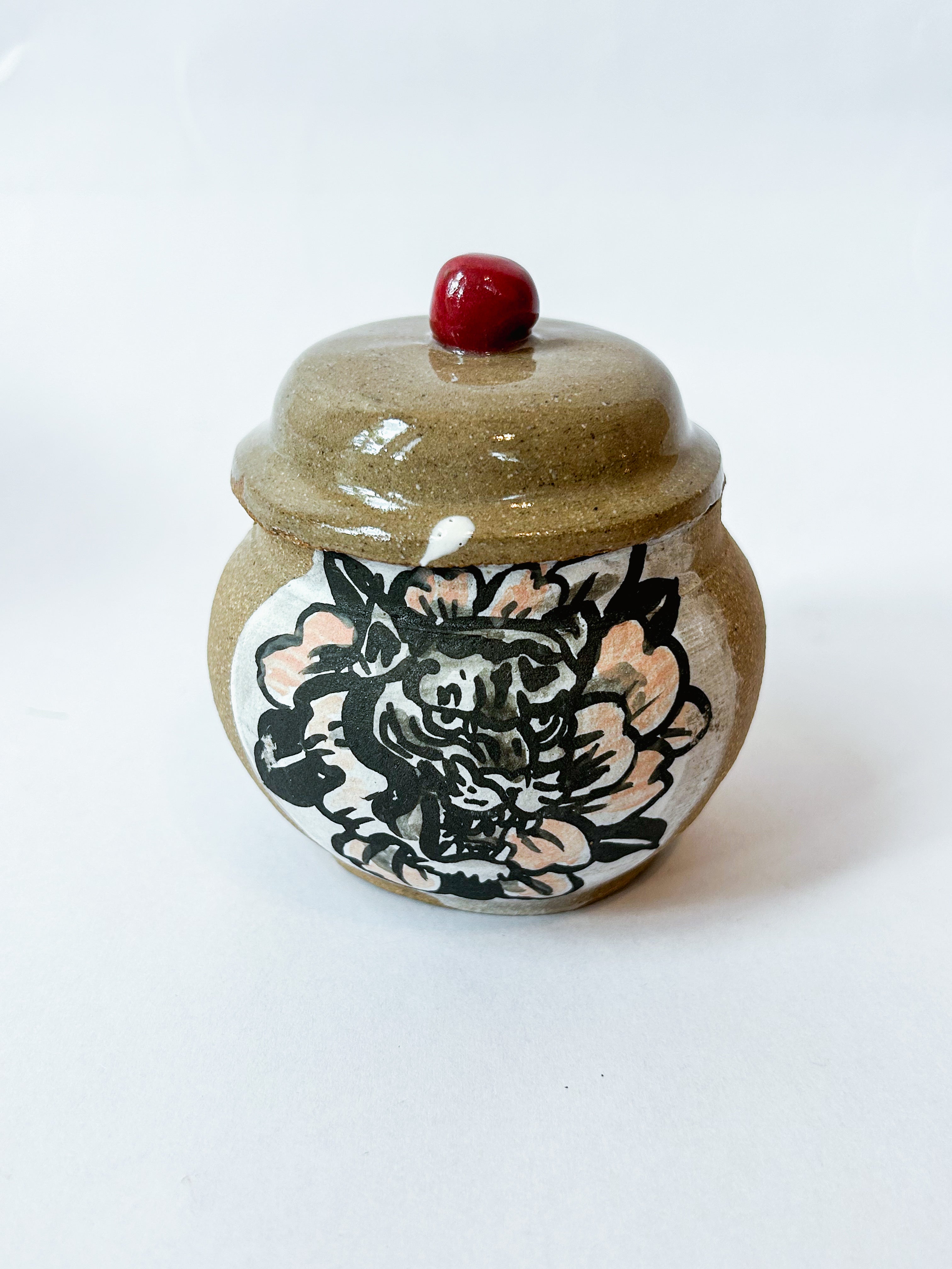 Flower Stash Jar