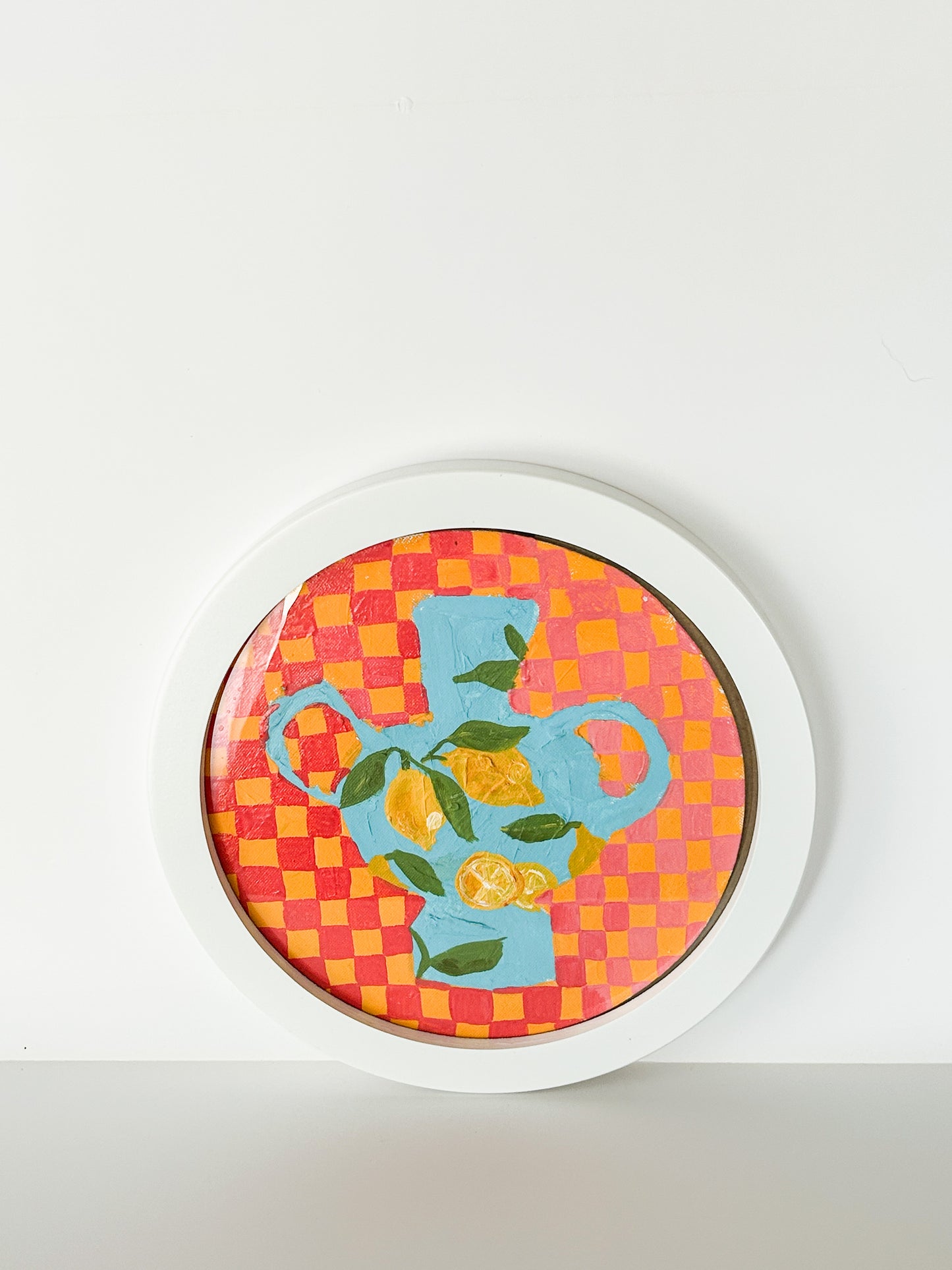 Lemons Pot Painting