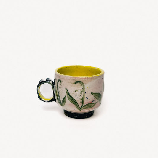 Lily of the Valley Espresso Cup