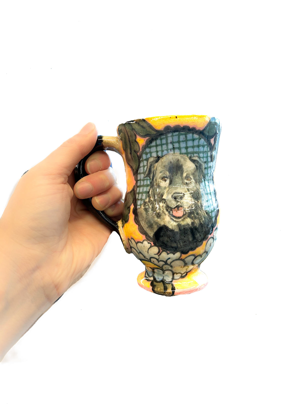 Custom Hand-Painted Porcelain Mug | Personalized Ceramic Coffee Cup | Dishwasher & Food Safe Artware