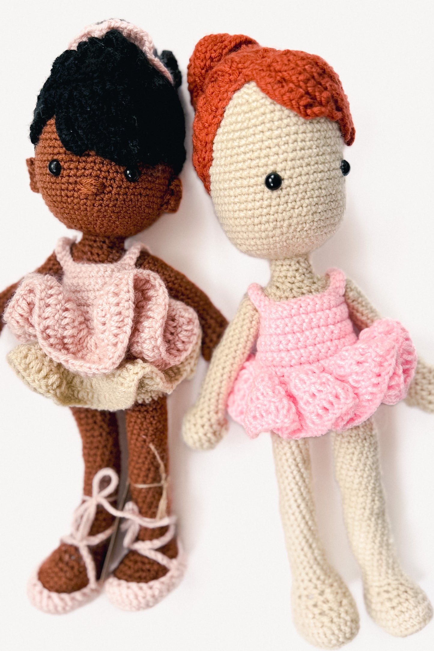 Crochet Doll (Ballerina, minimal accessories)