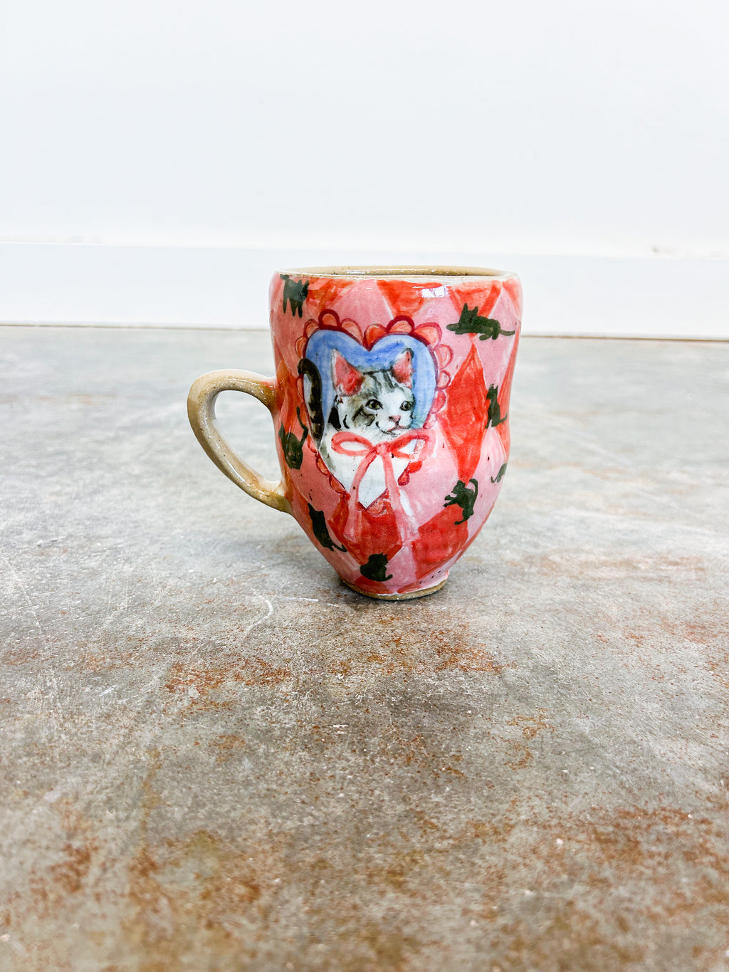 Custom Hand-Painted Porcelain Mug | Personalized Ceramic Coffee Cup | Dishwasher & Food Safe Artware