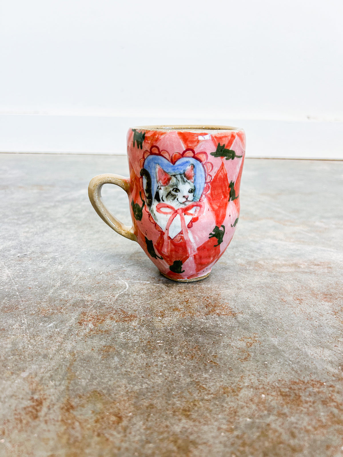 Custom Hand-Painted Porcelain Mug | Personalized Ceramic Coffee Cup | Dishwasher & Food Safe Artware