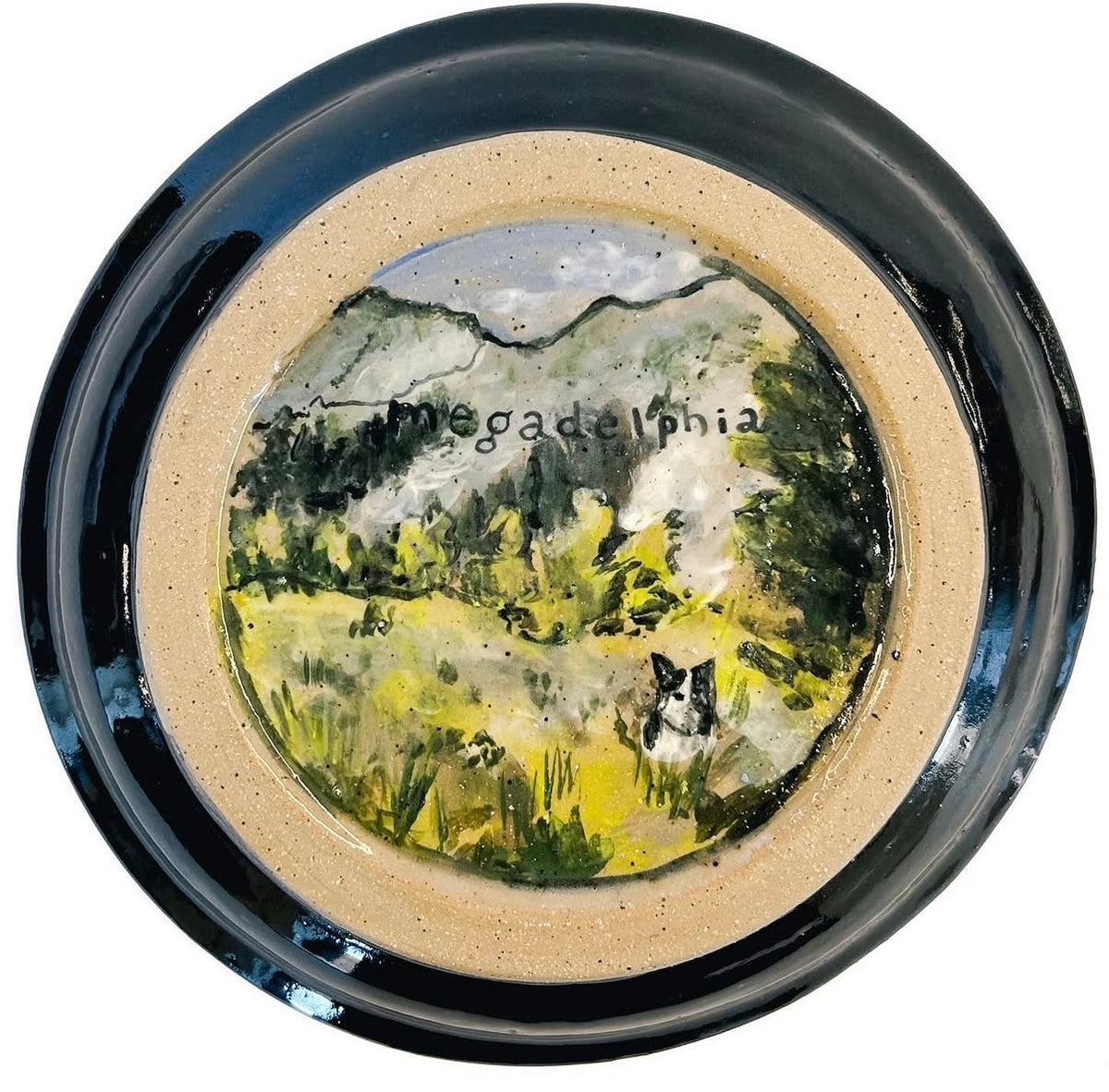 Ceramics Commission: Custom Hand-Painted Porcelain Plate (8.5”) | Personalized Ceramic Dinnerware | Dishwasher Safe Art Piece