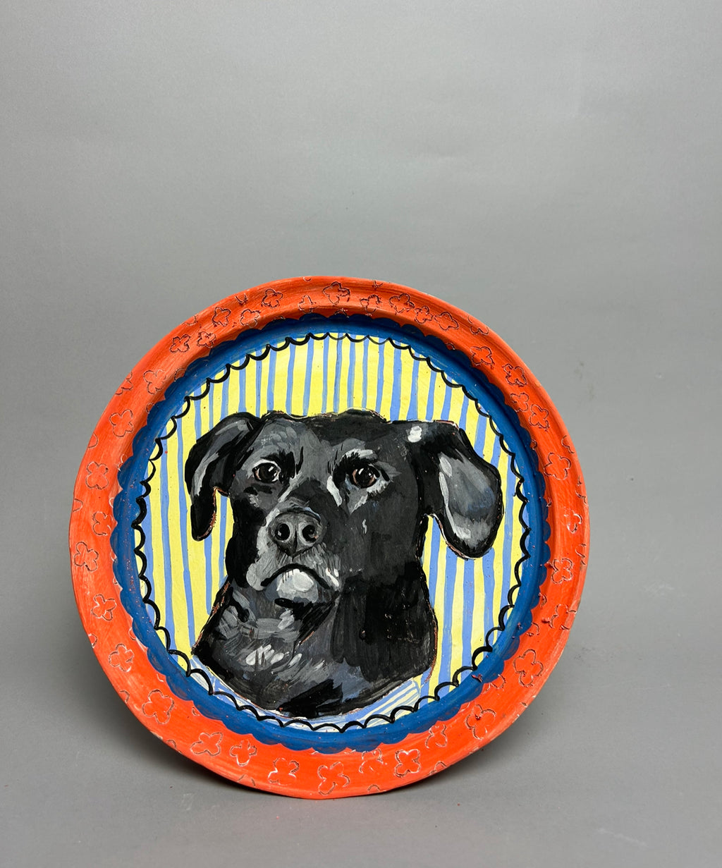 Ceramics Commission: Custom Hand-Painted Porcelain Plate (8.5”) | Personalized Ceramic Dinnerware | Dishwasher Safe Art Piece