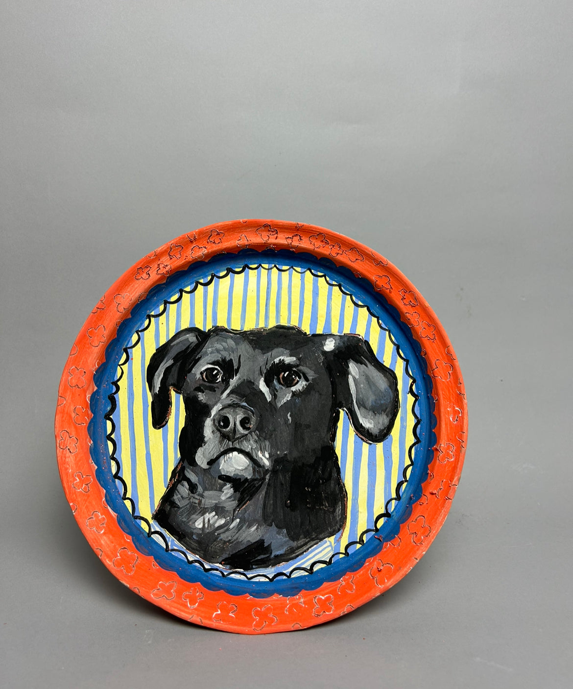Ceramics Commission: Custom Hand-Painted Porcelain Plate (8.5”) | Personalized Ceramic Dinnerware | Dishwasher Safe Art Piece