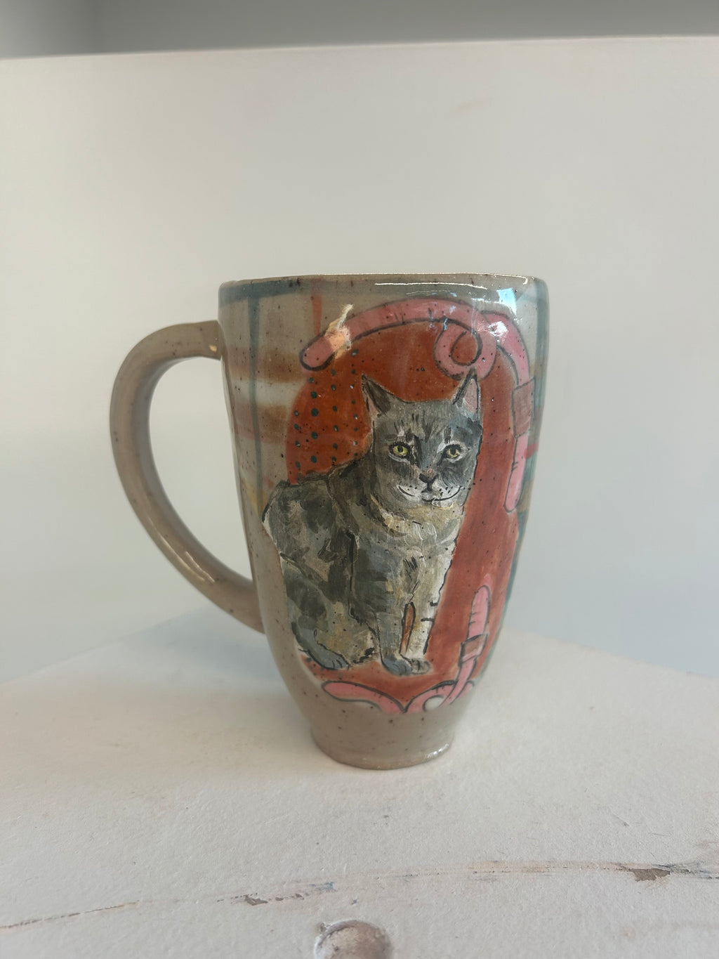 Custom Hand-Painted Porcelain Mug | Personalized Ceramic Coffee Cup | Dishwasher & Food Safe Artware