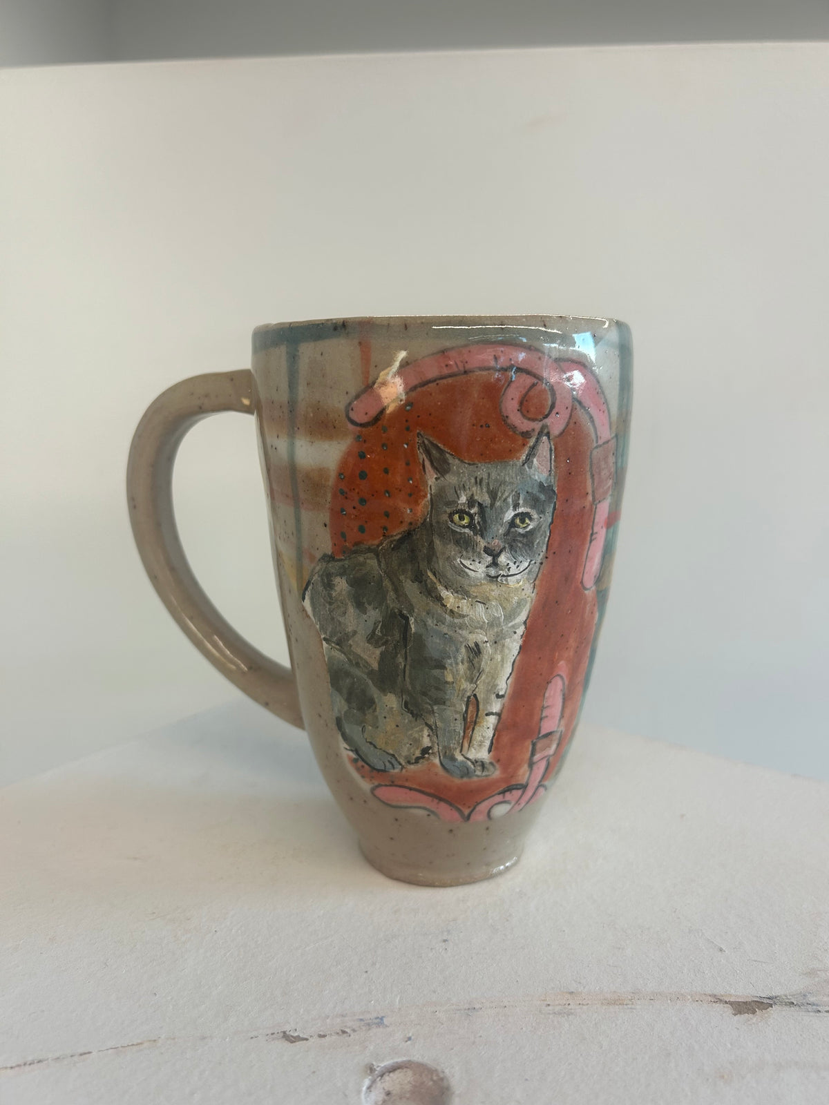 Custom Hand-Painted Porcelain Mug | Personalized Ceramic Coffee Cup | Dishwasher & Food Safe Artware