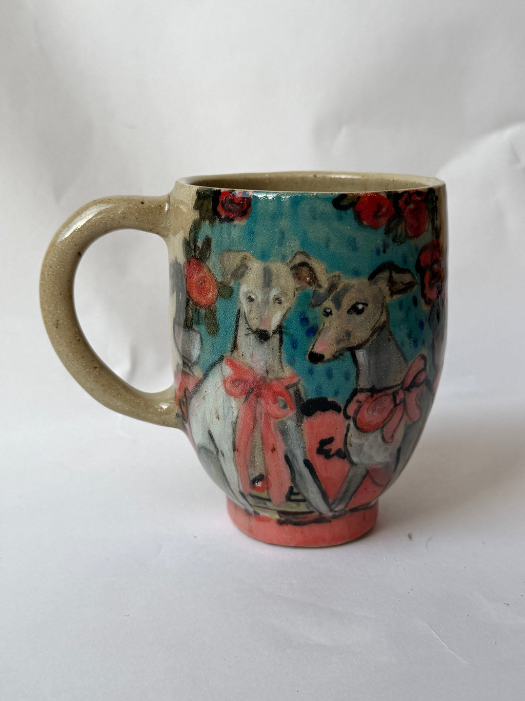 Custom Hand-Painted Porcelain Mug | Personalized Ceramic Coffee Cup | Dishwasher & Food Safe Artware