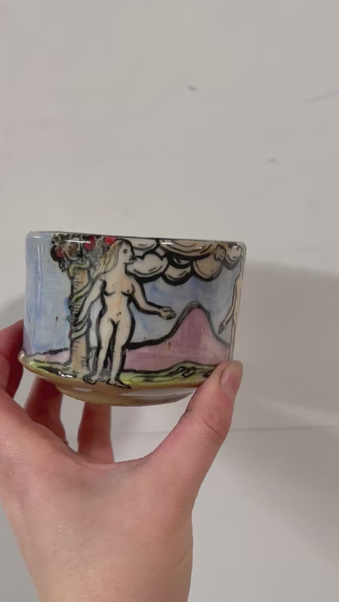Custom Hand-Painted Porcelain Mug | Personalized Ceramic Coffee Cup | Dishwasher & Food Safe Artware